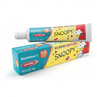 Gel Dental Infantil Sem Flúor Snoopy Sabor Morango 50G, Condor na Amazon
