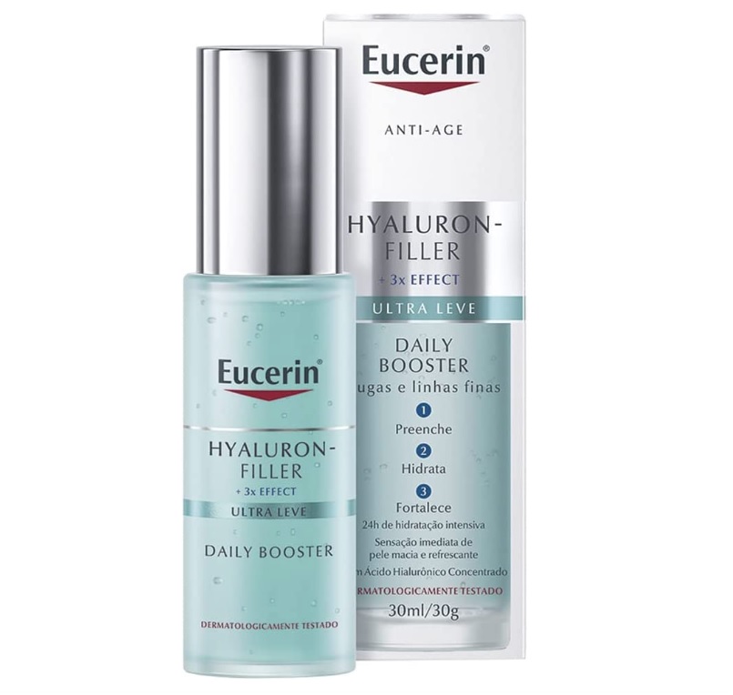 Gel Hidratante Eucerin Hyaluron Filler Daily Booster 30ml na Amazon
