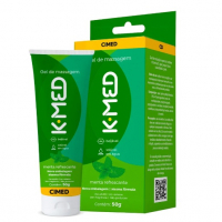 Gel Lubrificante Íntimo K-Med Rocketts Menta Refrescante 50g na Drogaria Araujo