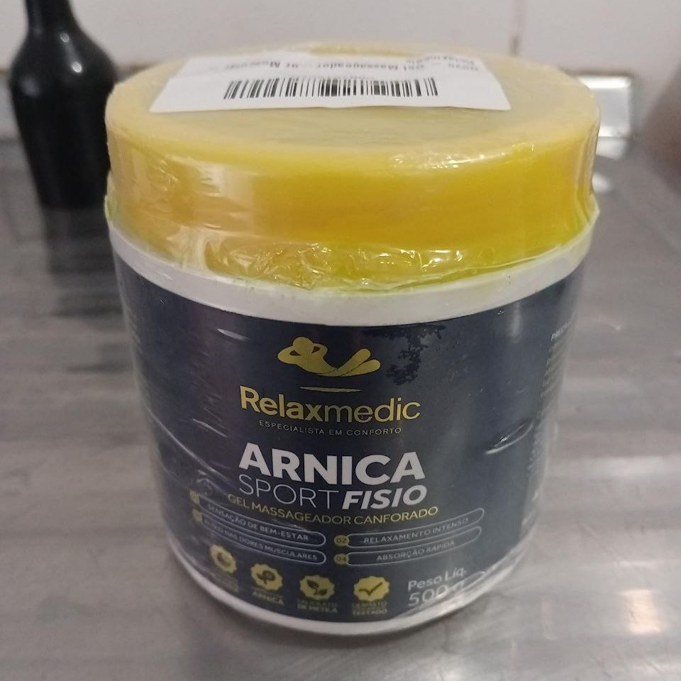 Gel Massageador Arnica Sport Fisio Canforado – Alivio de Dor Muscular – Relaxmedic na Amazon