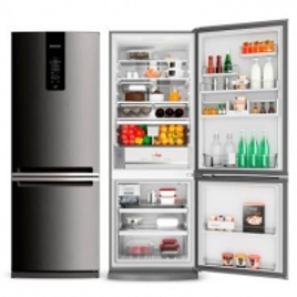 Geladeira Brastemp Frost Free 2 Portas 460 Litros Inox - BRE59AK na Brastemp