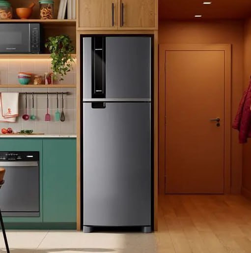 Geladeira Brastemp Frost Free 385 Litros Duplex Inox – BRM46MK na Amazon