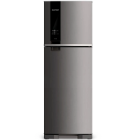 Geladeira Brastemp Frost Free Duplex 375 Litros Cor Inox Com Espaço Adapt - BRM45JK na Compra Certa
