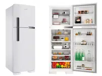 Geladeira Brastemp Frost Free Duplex 375L Branco – com Compartimento Extrafrio Fresh Zone BRM44HB na Magazine Luiza