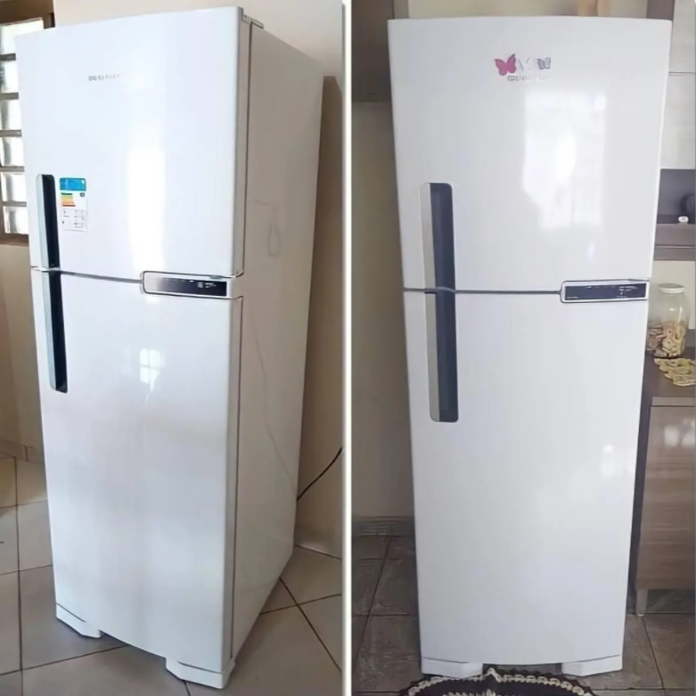 Geladeira Brastemp Frost Free Duplex BRM44HB com Compartimento Extrafrio Fresh Zone Branca – 375L na Casas Bahia