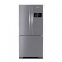 Geladeira Brastemp Frost Free French Door A+++ 554 Litros Cor Inox - BRO85AK • na Brastemp