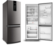 Geladeira Brastemp Frost Free Inverse 460 litros cor Inox com Freeze Control Advanced na Amazon