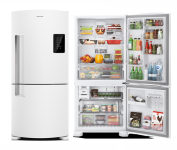 Geladeira Brastemp Frost Free Inverse 588 litros Branca com Smart Bar BRE85AB na Brastemp