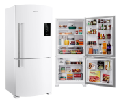 Geladeira Brastemp Frost Free Inverse 591 Litros Branca – BRE85MB 110V na Amazon