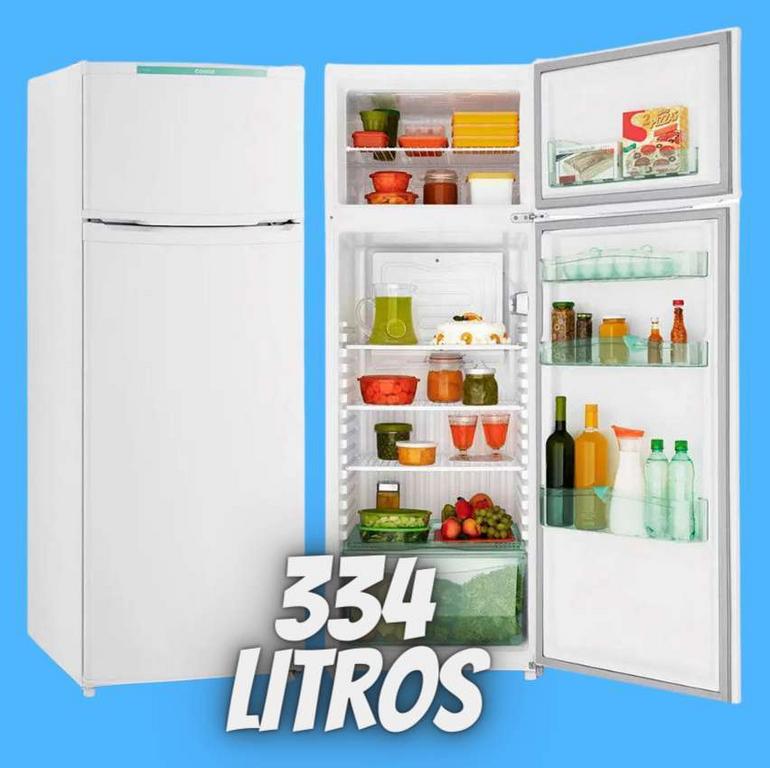 Geladeira Consul Cycle Defrost Duplex 334 litros Branca com Freezer Supercapacidade – CRD37EB na Compra Certa
