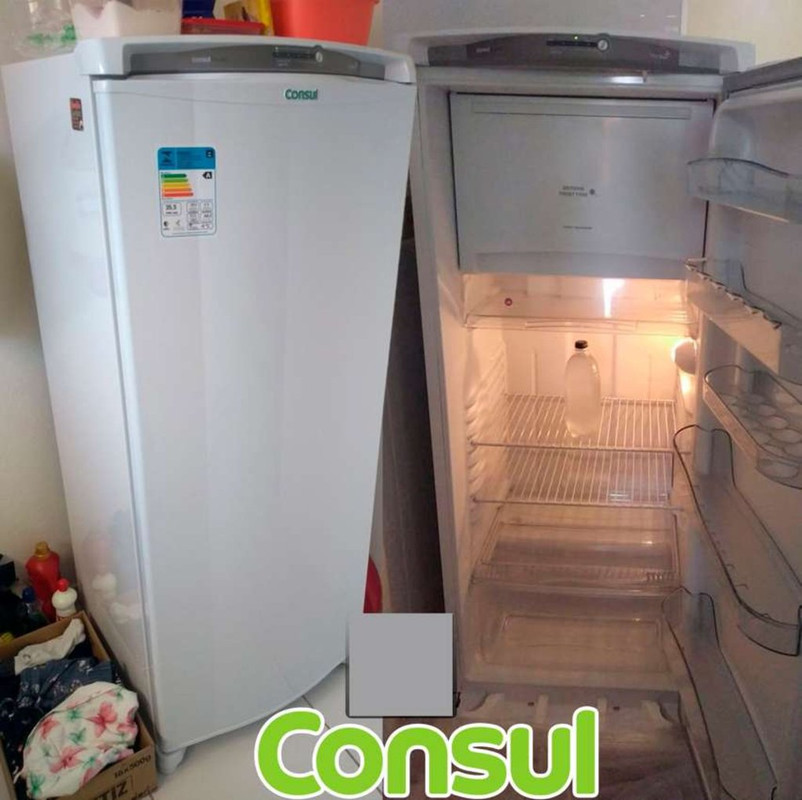 Geladeira Consul Frost Free 300 litros Branca com Freezer Supercapacidade – CRB36ZB na Amazon