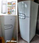 Geladeira Consul Frost Free Duplex 340 litros Branca com Prateleiras Altura Flex – CRM39AB 110V na Amazon