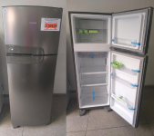 Geladeira Consul Frost Free Duplex 340L Evox – com Prateleiras Altura Flex CRM39AKANA 110V na Magazine Luiza