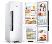 Geladeira Consul Frost Free Duplex 397 litros Branca com freezer embaixo – CRE44BB 110V na Amazon