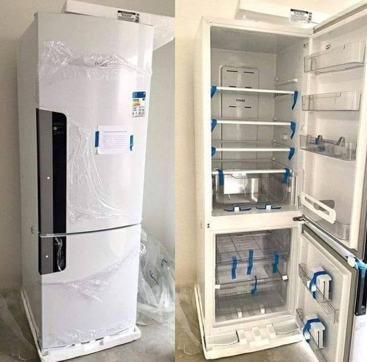 Geladeira Consul Frost Free Duplex 397 litros Branca com freezer embaixo – CRE44BB na Compra Certa