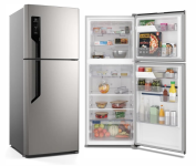 Geladeira Electrolux Frost Free 431L Efficient AutoSense Duplex Inox Look (TF70S) 127V na Amazon
