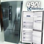 Geladeira Electrolux Frost Free 490L Efficient com AutoSense Inverse Black na Amazon