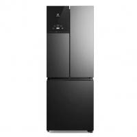 Geladeira Electrolux Frost Free Inverter 480L Efficient AutoSense 3 Portas Black Inox Look (IM7B) 127V na Amazon