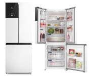 Geladeira Electrolux Frost Free Inverter 480L Efficient AutoSense 3 Portas Branca na Amazon