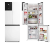 Geladeira Electrolux Frost Free Inverter 480L Efficient AutoSense 3 Portas – Branca na Amazon