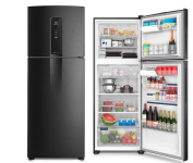 Geladeira Electrolux Frost Free Inverter 480L Efficient com AutoSense SmartBivolt Duplex cor Black Inox Look (IT70B) – Bivolt na Amazon