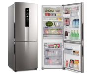 Geladeira Electrolux Frost Free Inverter 488L Fresh&Flex Inverse Cor Inox Look na Amazon