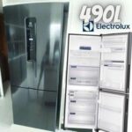 Geladeira Electrolux Frost Free Inverter 490L com AutoSense Inverse Black Inox Look (IB7B) na Shopclub
