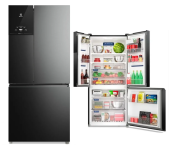 Geladeira Electrolux Frost Free Inverter 590L AutoSense 3 Portas Cor Black Inox Look (IM8B) na Electrolux