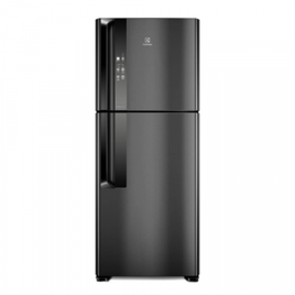 Geladeira Electrolux Frost Free Top Freezer 2 Portas 461L Black Inox - IF55B na Electrolux