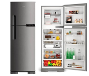 Geladeira Frost Free Brastemp Duplex – 375L – Inox na Amazon