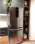 Geladeira Frost Free Brastemp Inverse 2 Portas 443L Evox BRE57AK 127V na Amazon