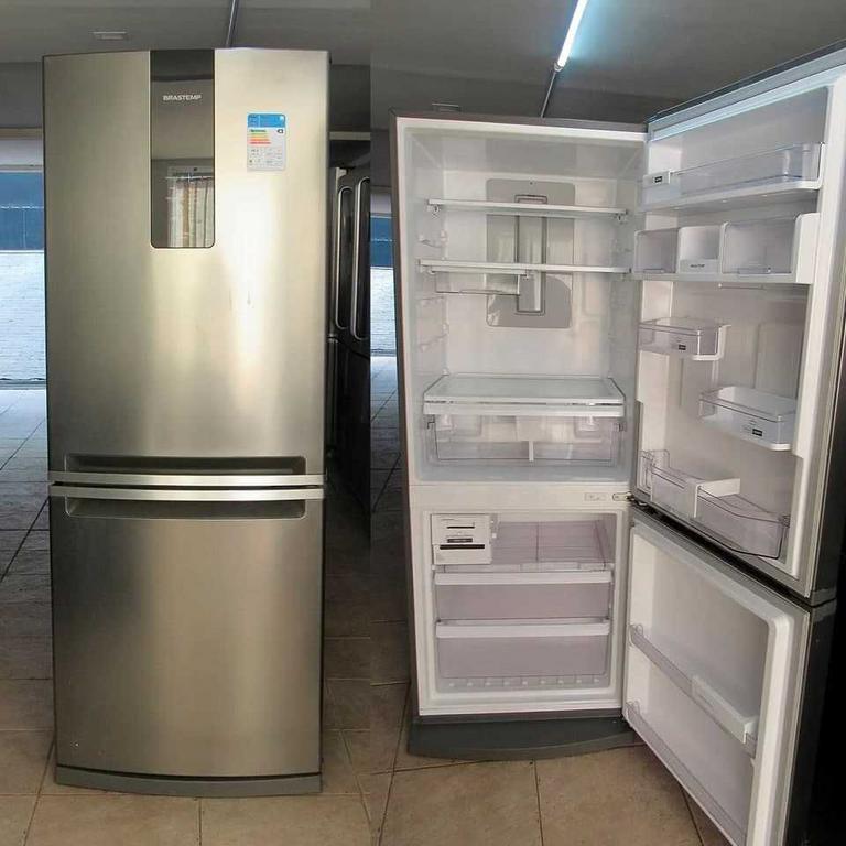Geladeira Frost Free Brastemp Inverse 2 Portas 443L Evox BRE57AK na Amazon
