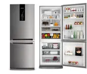 Geladeira Frost Free Brastemp Inverse 2 Portas 443L Evox BRE57AK na Amazon