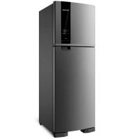 Geladeira Frost Free Duplex 375L Inox Com Espaço Adapt - BRM45JK na Brastemp