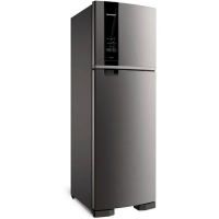 Geladeira Frost Free Duplex 400 Litros Cor Inox Com Freeze Control - BRM54JK na Brastemp