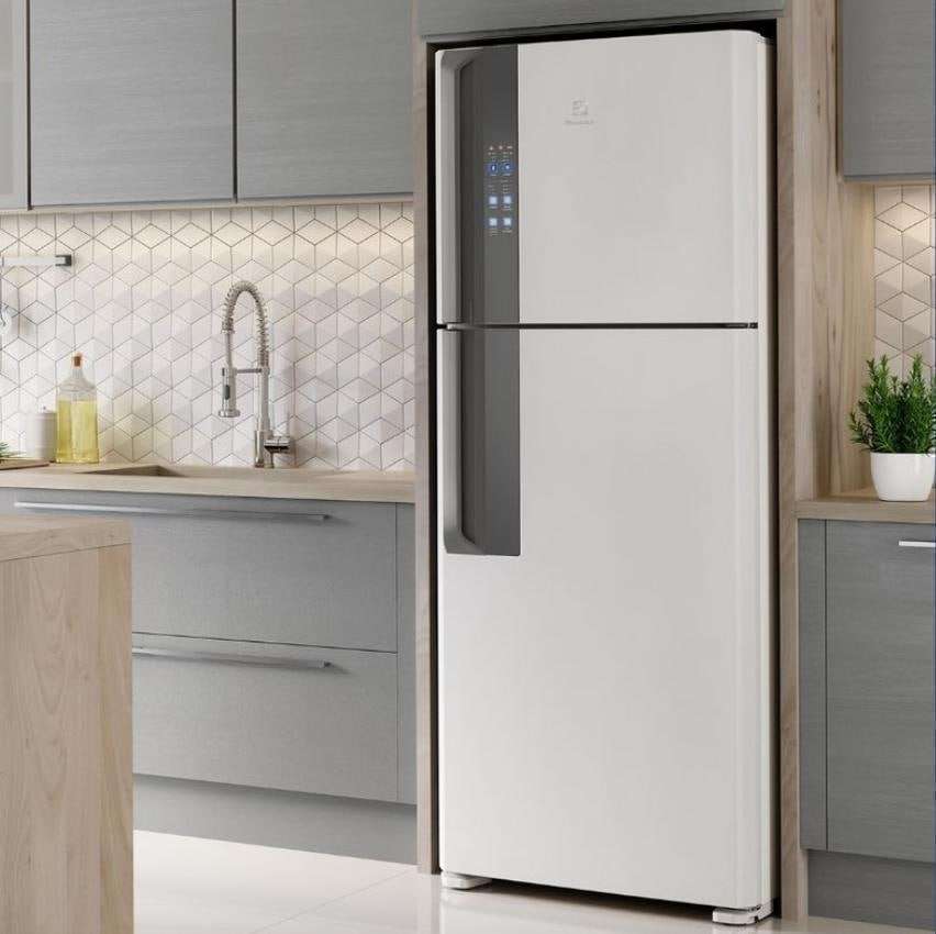 Geladeira Frost Free Electrolux Inverter 431L Efficient Duplex Branco (IF55) na Casas Bahia