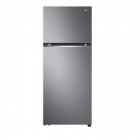 Geladeira LG Frost Free Inverter 395 Litros Duplex Cor Platinum Inox (GN-B392PQD) - 220V na LG