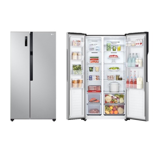 Geladeira LG GC-B187PQAM Multi Air Flow 509L Touch LED 220V na Carrefour