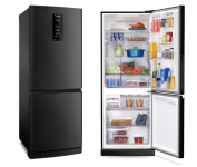 Geladeira Panasonic BB64 Black Inox Inverse Frost Free 460L Inverter A+++ – NR-BB64PV1B na Amazon