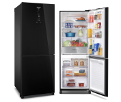 Geladeira Panasonic BB65 Black Glass Inverse Frost Free 450L Inverter A+++ – NR-BB65GVFB na Amazon