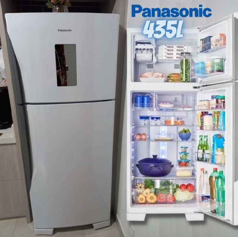 Geladeira Panasonic Frost Free 435L Branco NR-BT50BD3WA 110v na Amazon