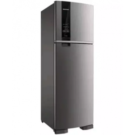 Geladeira  Frost Free Duplex 400 litros cor Inox com Freeze Control - BRM54JK na Brastemp