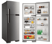 Geladeira/Refrigerador Brastemp Frost Free Duplex – 375L BRM44 HKANA na Magazine Luiza