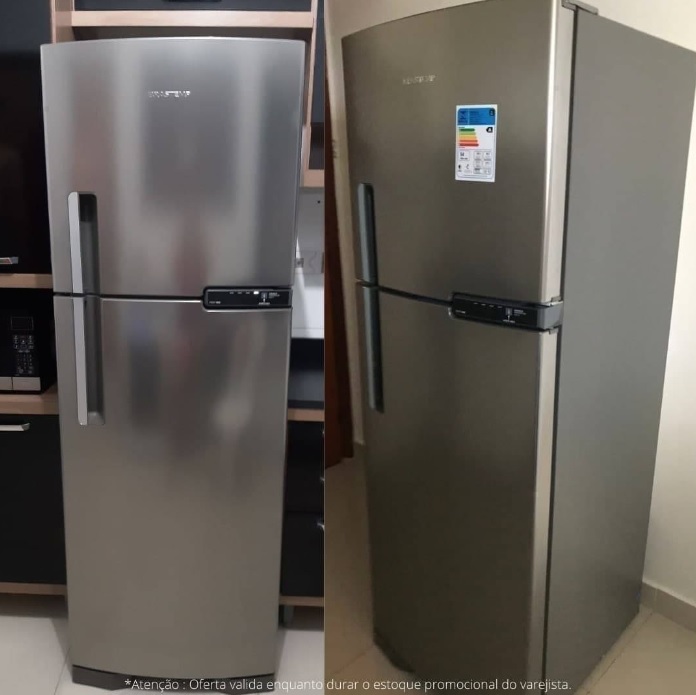Geladeira/Refrigerador Brastemp Frost Free Duplex – 375L BRM44 HKBNA na Magazine Luiza