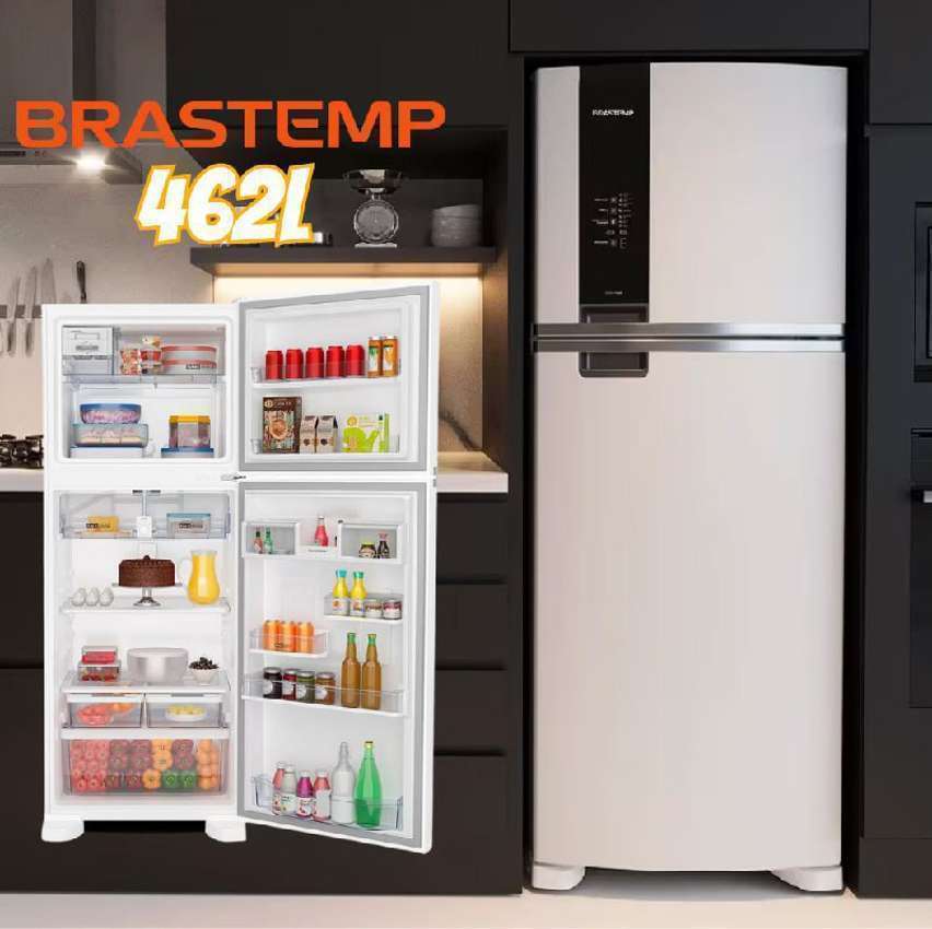 Geladeira/Refrigerador Brastemp Frost Free Duplex – Branco 462L BRM55BB na Magazine Luiza