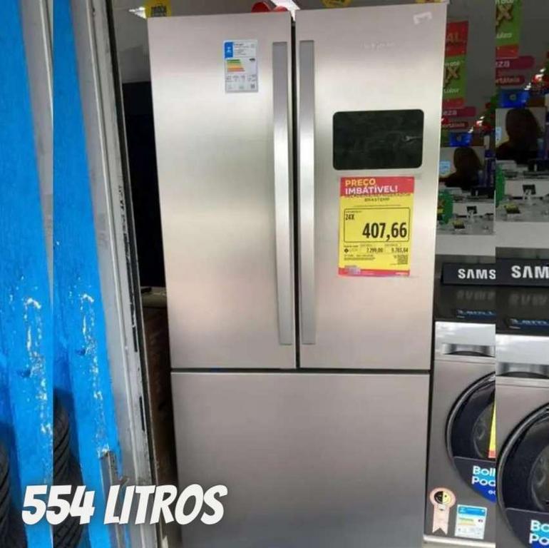 Geladeira/Refrigerador Brastemp Frost Free French Door 554L BRO85 na Aliexpress