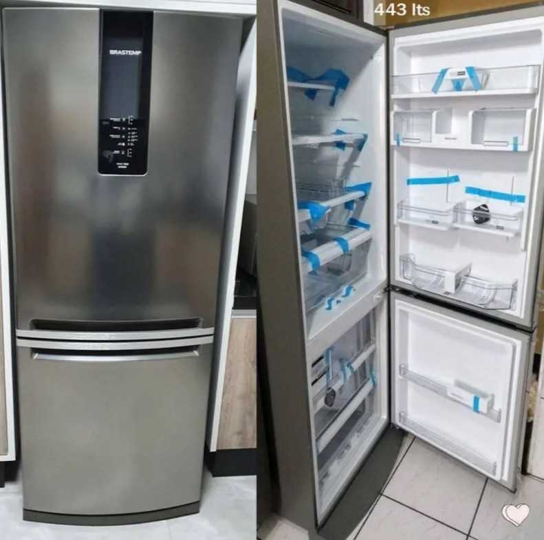 Geladeira/Refrigerador Brastemp Frost Free Inverse - 443L BRE57 AKANA na Magazine Luiza