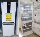 Geladeira/Refrigerador Brastemp Frost Free Inverse – Branca 443L com Turbo Ice BRE57 ABANA na Magazine Luiza