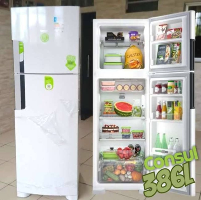 Geladeira/Refrigerador Consul Frost Free Duplex Branco 386L CRM44AB na Aliexpress