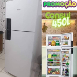 Geladeira/Refrigerador Consul Frost Free Duplex – Branca 450L com Painel Eletrônico Externo CRM56HB na Magazine Luiza